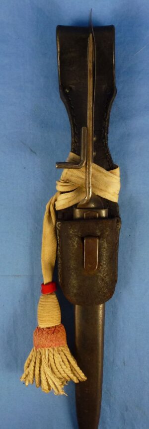 WWI Austrian M1895 Ersatz Bayonet with Frog and Knot