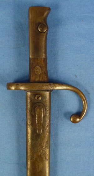 WWII Japanese Type 38 Child’s Training Bayonet with Scabbard