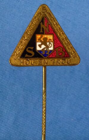 WWII Dutch NSB (Nationaal-Socialistische Beweging) 5-Year Membership Stickpin