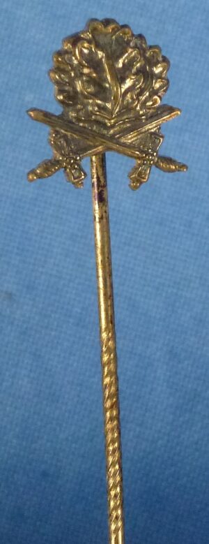 Oak Leaves and Swords of the Knight's Cross Stickpin in 800 Silver