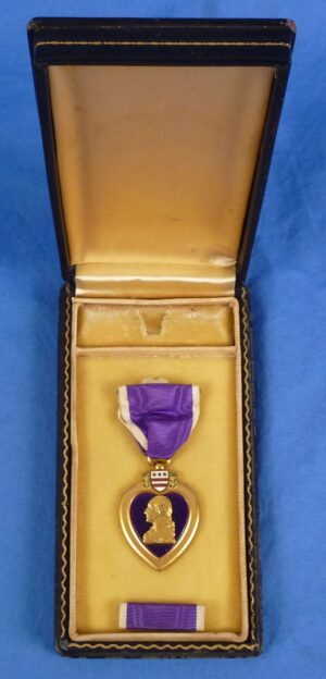 Cased WWII Purple Heart