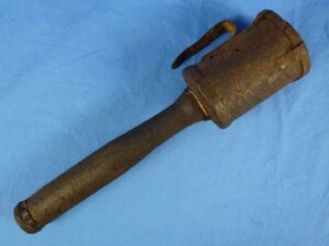 German WWI Model 1916 Stielhandgranate Stick Grenade Dug at the Ypres Battlefield