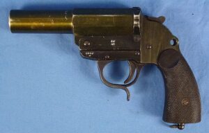 WWII German Leuchtpistole 34 Flare Pistol by Berlin-Lübecker Maschinenfabrik