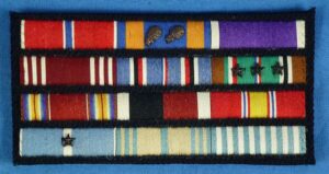 WWII U.S. Army European Theater / Korean War Cloth Ribbon Set