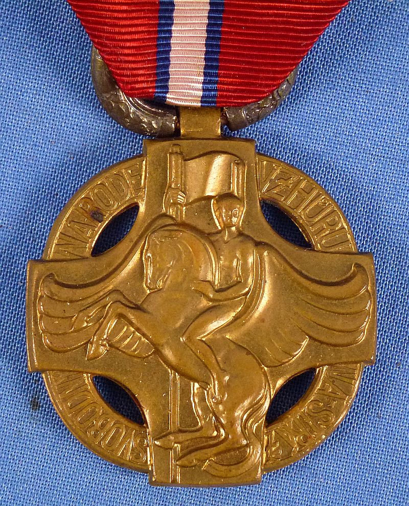WWI Czechoslovakian 1914-1918 Revolutionary Cross - Image 2