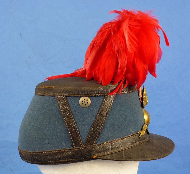 1874 French Shako of the Military Academy in Saint-Cyr - Image 4