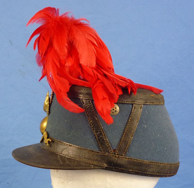 1874 French Shako of the Military Academy in Saint-Cyr - Image 6