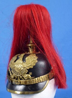 Named Imperial Prussian Parade Pickelhaube of the 9th (2nd Pomeranian) Colberg Grenadier Regiment "Count Gneisenau"