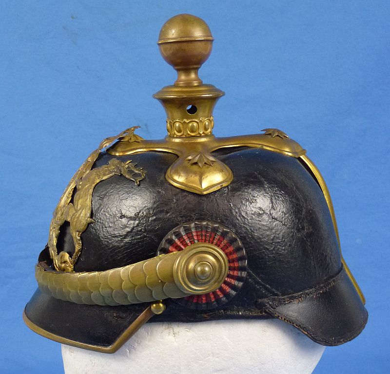 Imperial Wurttemberg Artillery Officer Pickelhaube - Image 6