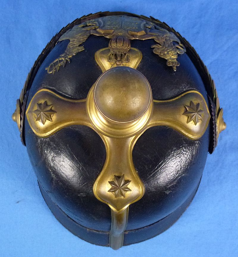 Imperial Wurttemberg Artillery Officer Pickelhaube - Image 7