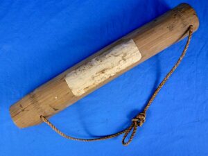 Spanish American War Filipino Canteen with Capture Notation