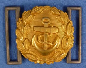 Kriegsmarine Officer Buckle by Emil Juttner,