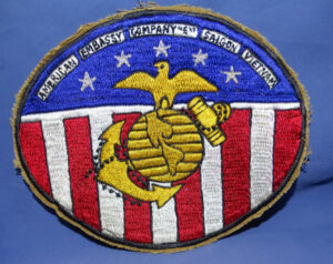 American Embassy Company E Saigon Vietnam Patch 4-1/2 x 5-1/2"