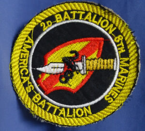 U.S. Marine Corps 2nd Battalion 8th Marines Patch
