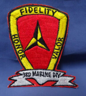 U.S. Marine Corps 3rd Marine Division Patch