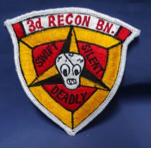 U.S. Marine Corps 3rd Recon Bn Patch