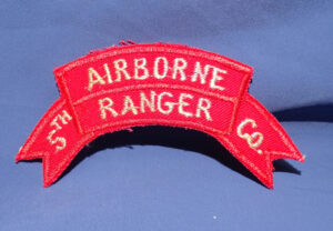 Theater Made 5th Airborne Ranger Co Scroll Patch