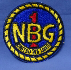 Vietnam Era Naval Beach Group 1 Patch