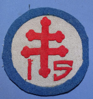 WWI Intermediate Sector Service of Supply Patch