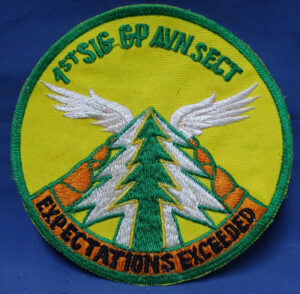 U.S. Army 1st Signal Group Aviation Section Patch