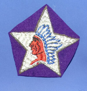 WWI 2nd Division 9th Infantry Regiment Machine Gun Co. Patch