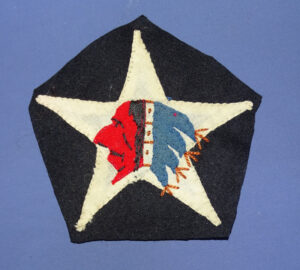 WWI 2nd Division 9th Infantry Regiment Headquarters Patch