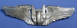 WWII 3" USAAF Aerial Gunner's Wing - Gemsco NY