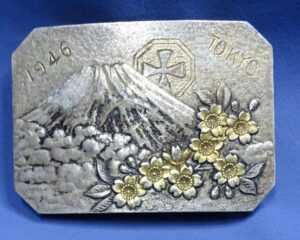 1946 8th Army Tokyo Souvenir Belt Buckle