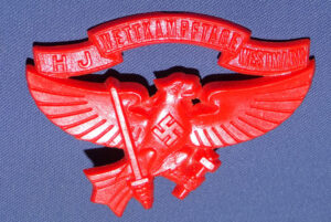 Hitler Youth Wettkampftage Westmark Plastic Tinnie