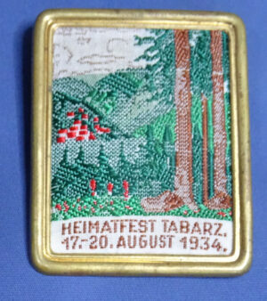 1934 Friedrichroda-Tabarz Festival Woven Tinnie