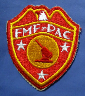 WWII USMC FMF PAC Artillery Patch