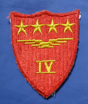 WWII USMC 4th Aircraft Fuselage Wing Patch