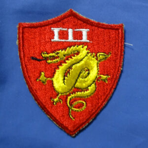 WWII USMC 3rd Amphibious Corps Patch
