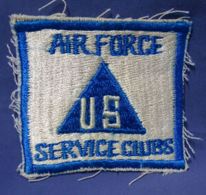 Theater Made U.S. Airforce Service Clubs Non-Combatant / Civilian Personnel Patch