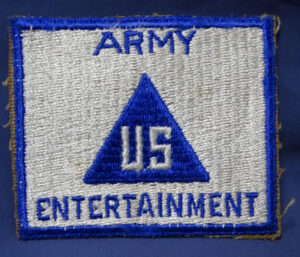 WWII U.S. Entertainment Non-Combatant / Civilian Personnel Patch