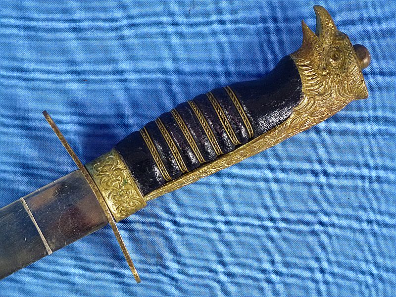 WWII Italian Fascist Youth Organization (GIL) Leader’s Knife - Image 5