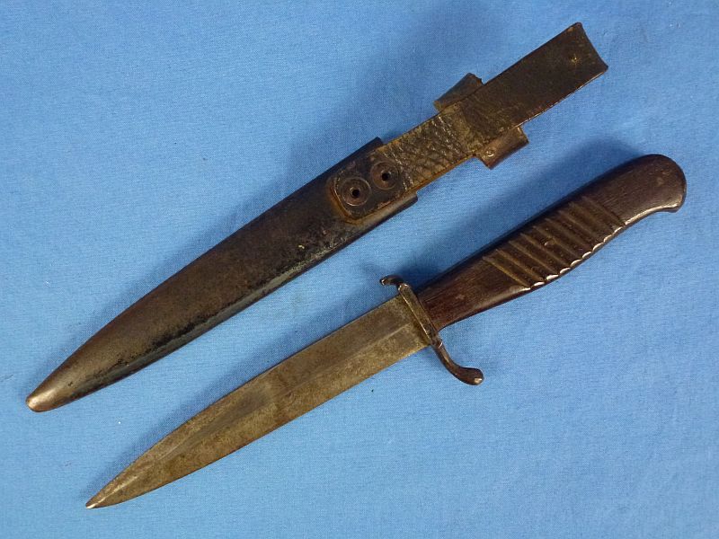 WWI German Nahkampfmesser Trench Knife - Image 3