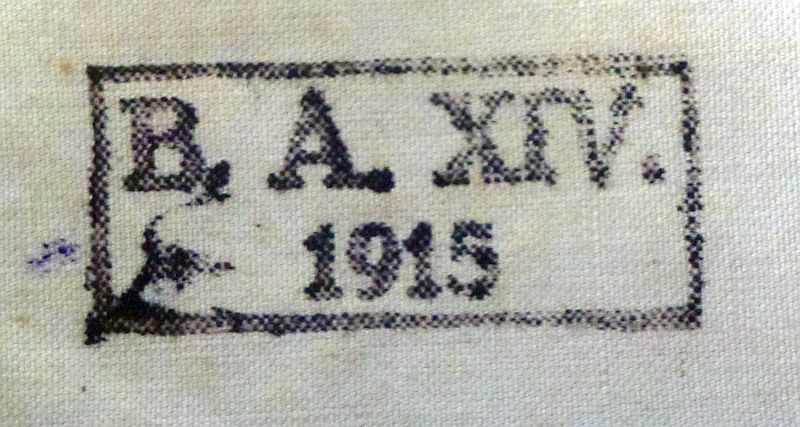 1915 Dated Imperial Baden Feldmutze Marked to the 111th (3rd Baden) Infantry Regiment "Margrave Ludwig William" - Image 8