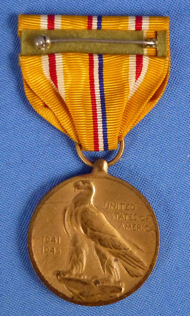Boxed WWII U.S. Marine Corps Pacific Campaign Medal in U.S. Mint box - Image 3