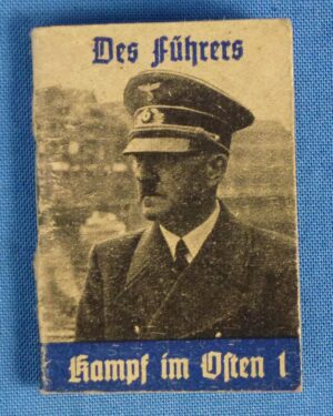 Winterhilfswerk Donation Booklet: “Des Fuhrers Kampf im Osten 1”