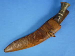 British Gurkha Kukri Fighting Knife With Canvas Frog