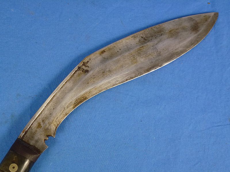 British Gurkha Kukri Fighting Knife With Canvas Frog - Image 4