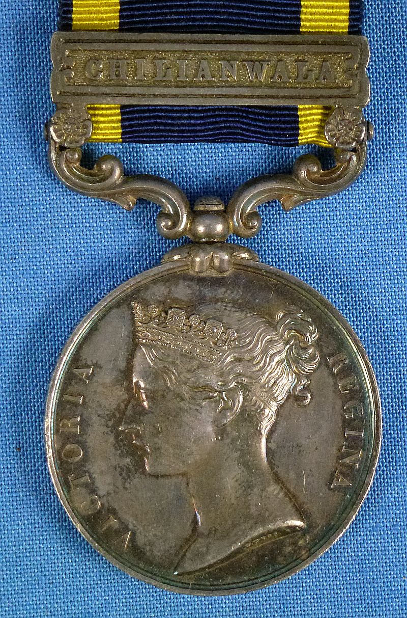 British Punjab Medal with "Chillianwala" Bar to the 29th Regiment of Foot - Image 2