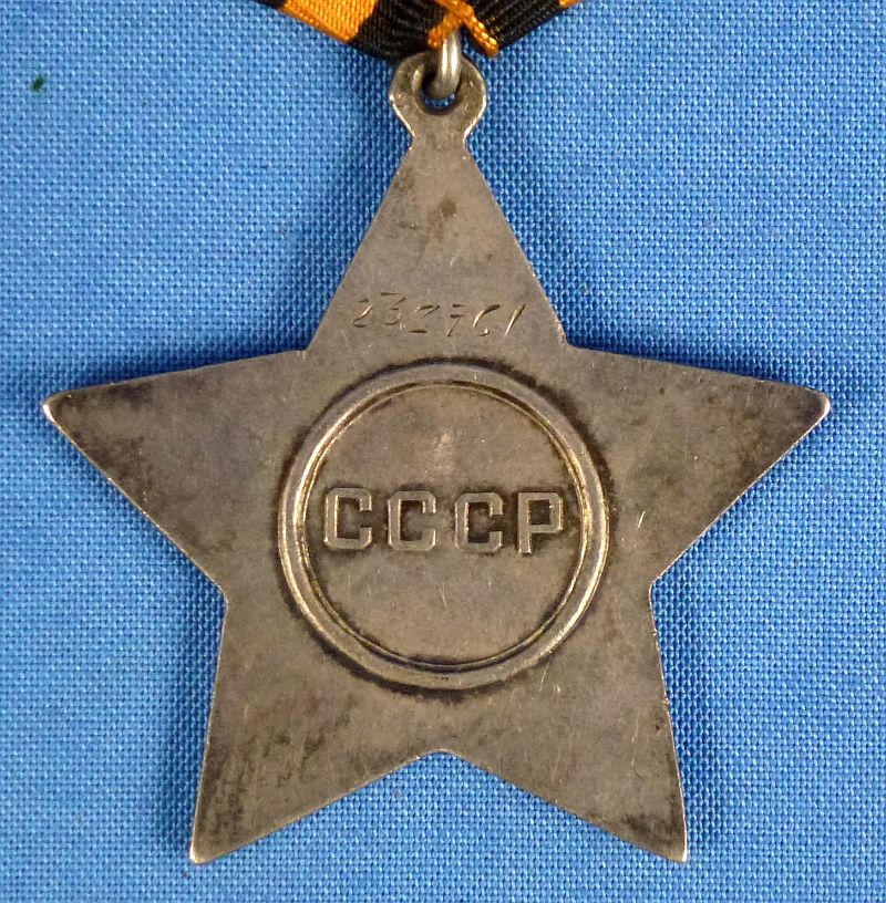 WWII Soviet Order of Glory Third Class with Research - Image 4