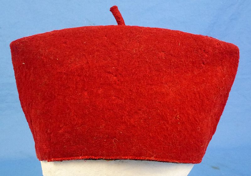 WWI French Colonial Troops Chechia Cap - Image 3