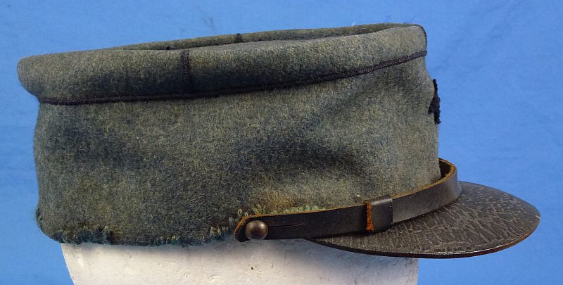 WWI French Army Model 1915 Horizon Blue Wool Kepi - Image 4