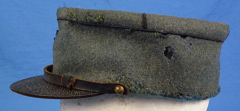 WWI French Army Model 1915 Horizon Blue Wool Kepi - Image 6