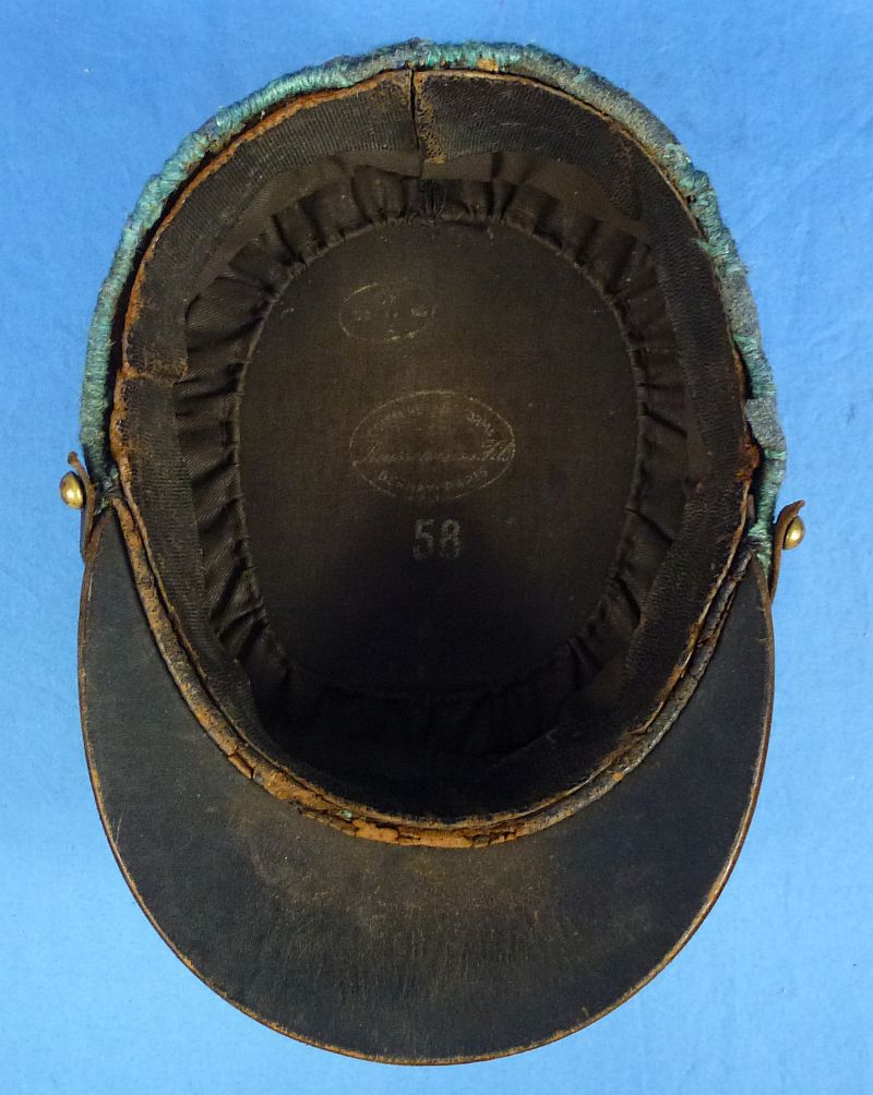 WWI French Army Model 1915 Horizon Blue Wool Kepi - Image 8
