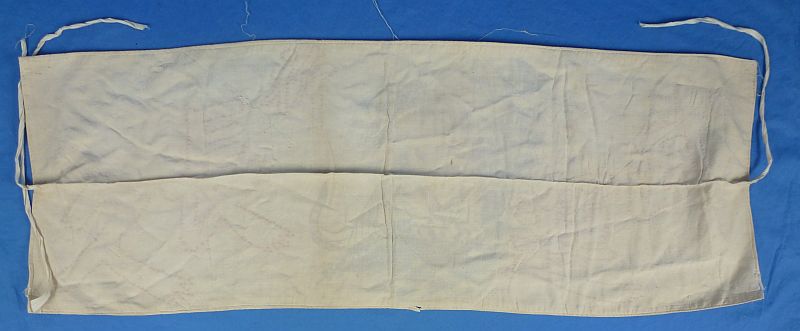 WWII Japanese Sennibari Good Luck Belt of 1,000 Stitches with Tiger Image - Image 6