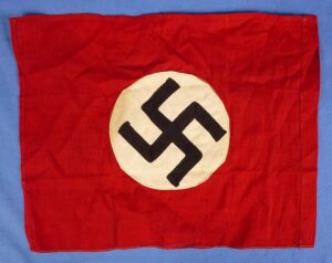 Small NSDAP Flag 10-3/4 inches by 13-3/4 inches